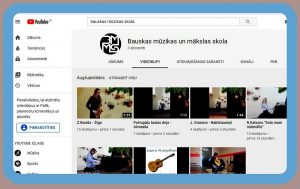 Izveidota Bauskas MMS lappusīte vietnē YouTube