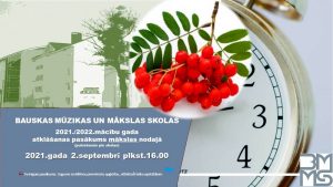 Sāksim mācīties (Mākslas nodaļa) !