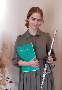 Solo flautai – muzicē Klēra Kuļikauska