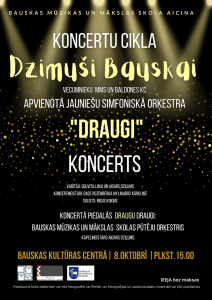 Orķestrī – tikai DRAUGI