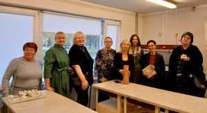 Mākslas nodaļu rādām kolēģiem no Dobeles