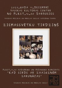 Uz koncertu “Kad sirds ar zvaigznēm sarunājas” nāc ātrāk!