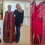 Baiba Litiņa un Spīdolas tērps.