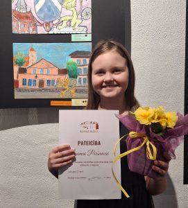 Piedalās konkursizstādē “Te sākas mana pasaule”